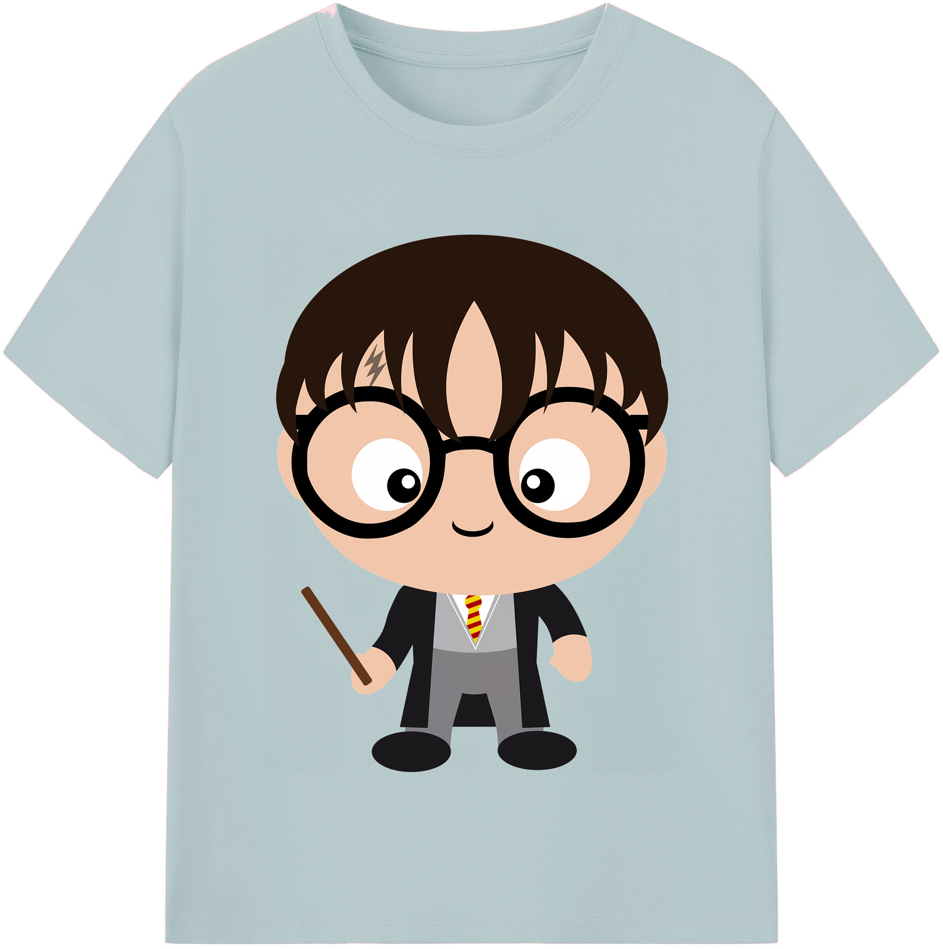 （画像用） Harry Potter ハリー・ポッターシリーズ 綿100％半袖Tシャツ（フロントプリント）